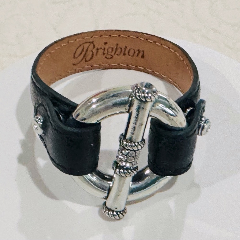 Brighton Black and Silver Bracelet